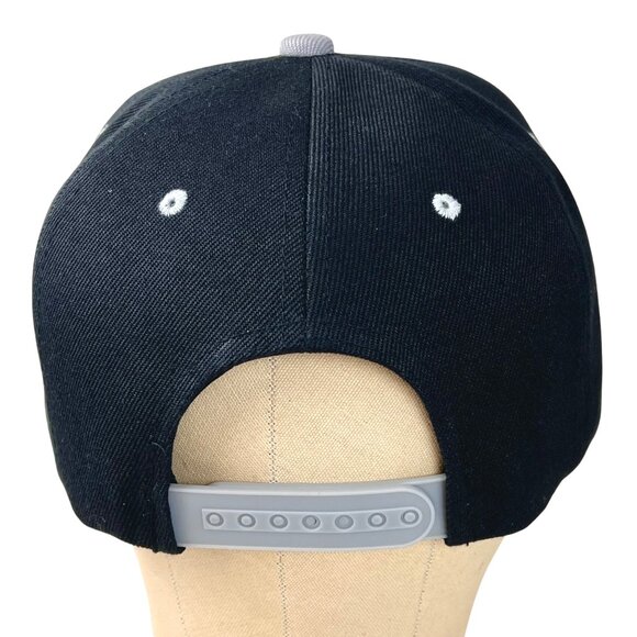 Pittsburgh Steelers NFL Snapback Hat Black & Gray Adjustable Cap Fan Gear Unisex - Picture 3 of 7